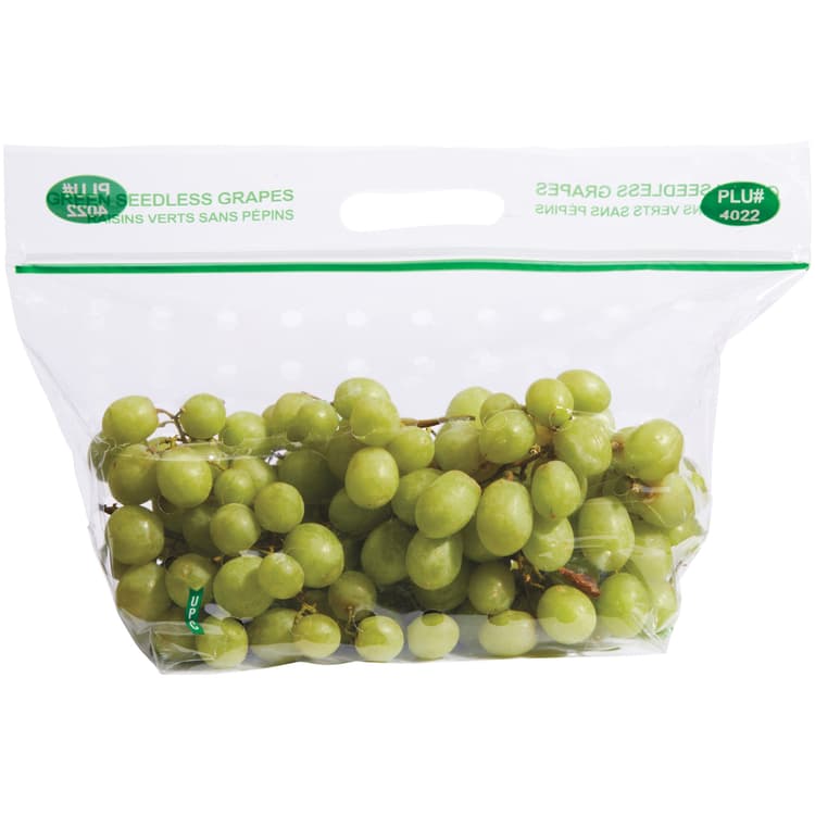 White Seedless Grapes Bag