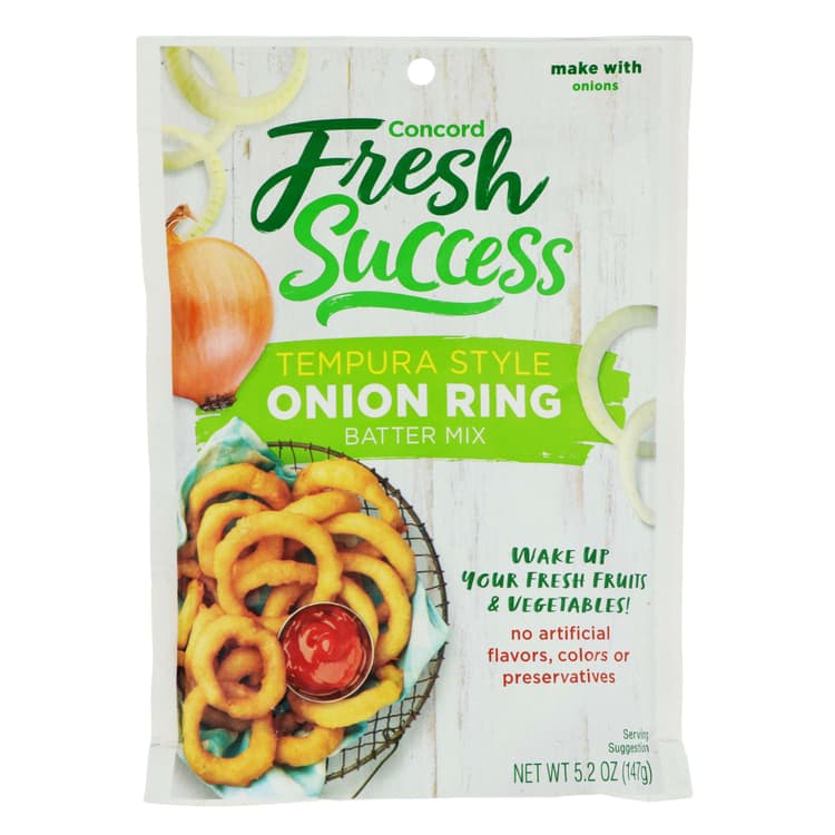 Concord Foods Tempura Style Onion Ring Batter