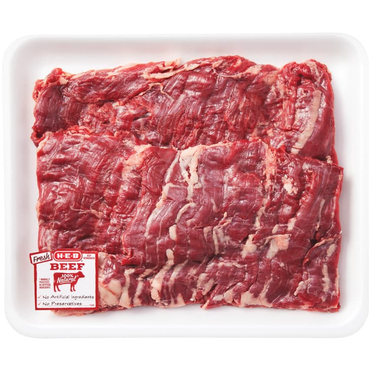 H-E-B Beef Inside Skirt Steaks - Value
