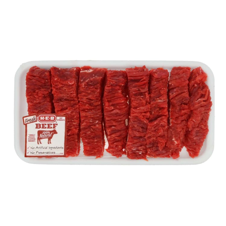 H-E-B Steak Fingers Tenderized