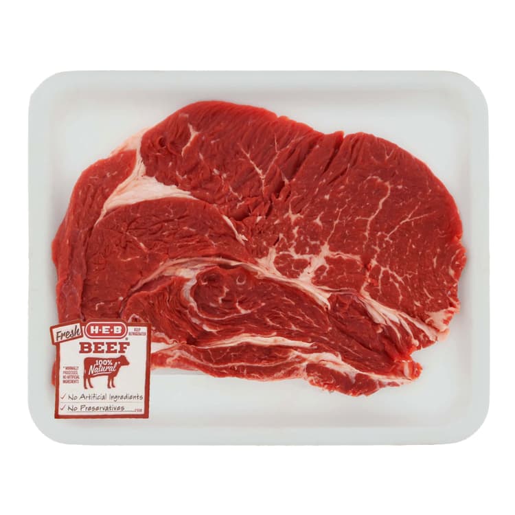 H-E-B Beef Chuck Steak Thin Usda Select