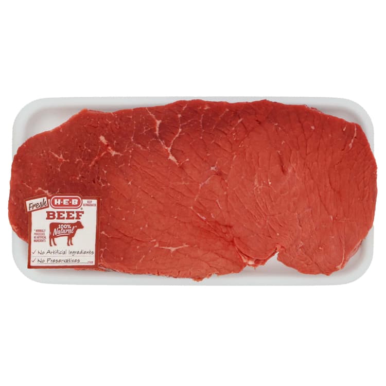 H-E-B Beef London Broil Top Round, Usda Select