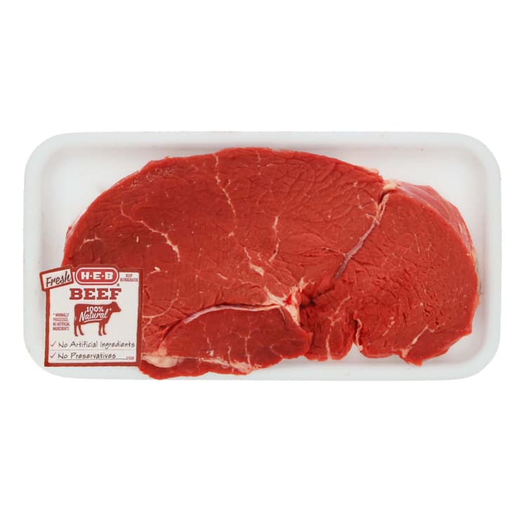 H-E-B Boneless Beef Center Cut Sirloin Steak - Usda Select
