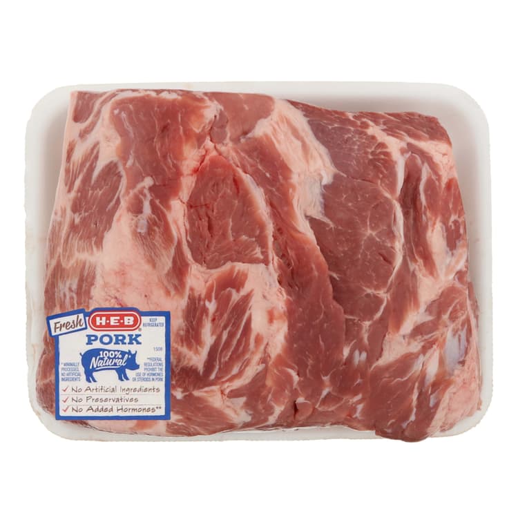 H-E-B Pork Butt Roast Boneless