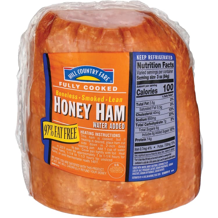 Hill Country Fare Fully Cooked Sliced Smoked Honey