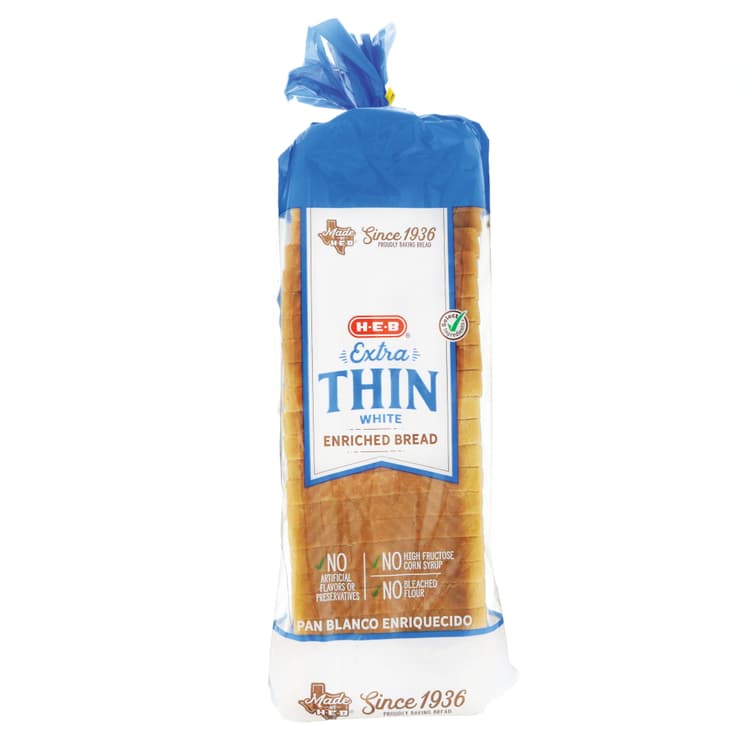 H-E-B Extra Thin White Bread