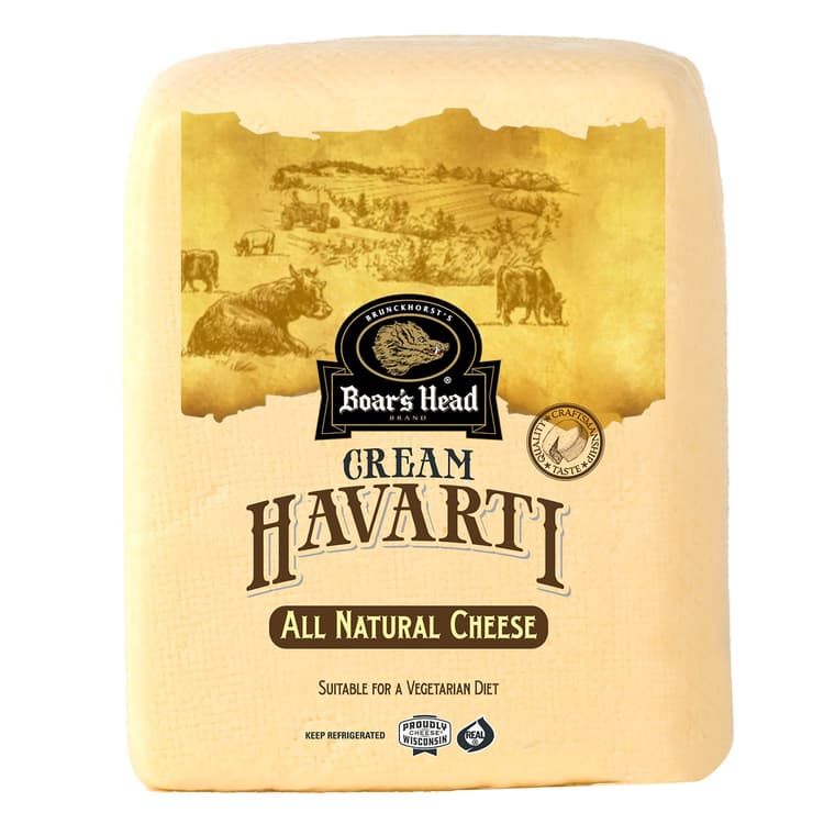 Boar'S Head Deli-Sliced Cream Havarti Cheese