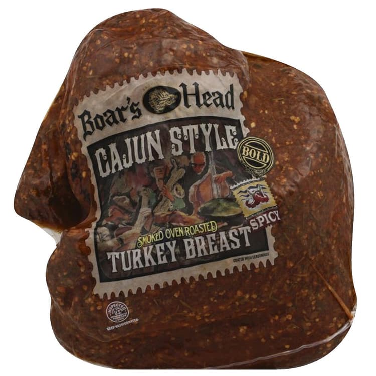 Boar'S Head Bold Cajun Style Smoked Oven Roasted Turkey Breast
