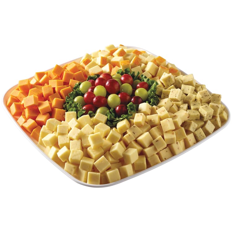 H-E-B Large Party Tray - Cubed Cheese