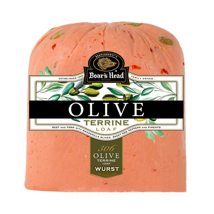 Boar'S Head Olive Loaf, Sliced