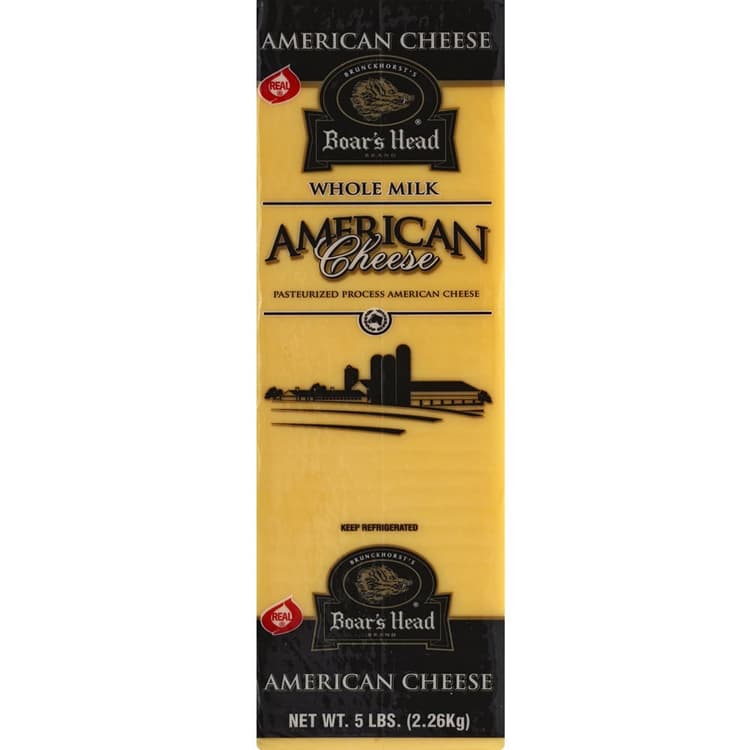 Boar'S Head Deli-Sliced Yellow American Cheese