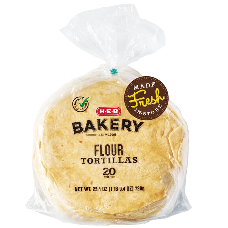 H-E-B Bakery Flour Tortillas
