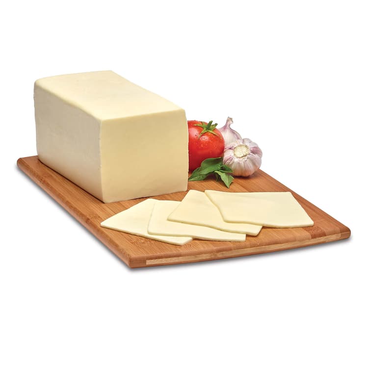 H-E-B Deli Sliced Low-Moisture Whole Milk Mozzarella Cheese