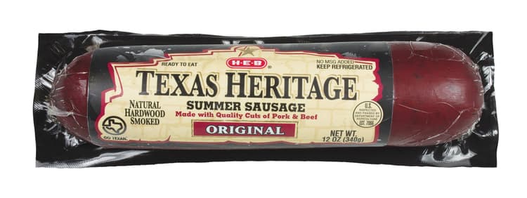 H-E-B Texas Heritage Original Summer Sausage