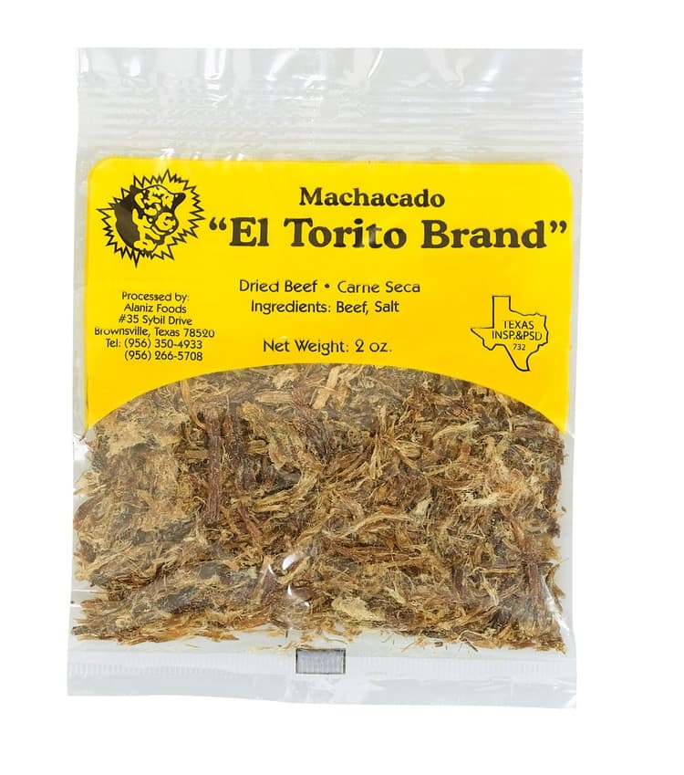 El Torito Machacado, Dried Beef