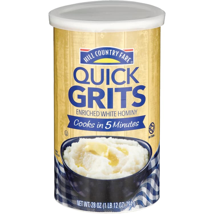 Hill Country Fare Quick Grits Enriched With Hominy