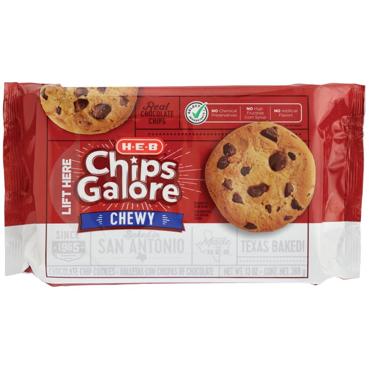 H-E-B Chips Galore! Chewy Chocolate Chip Cookies