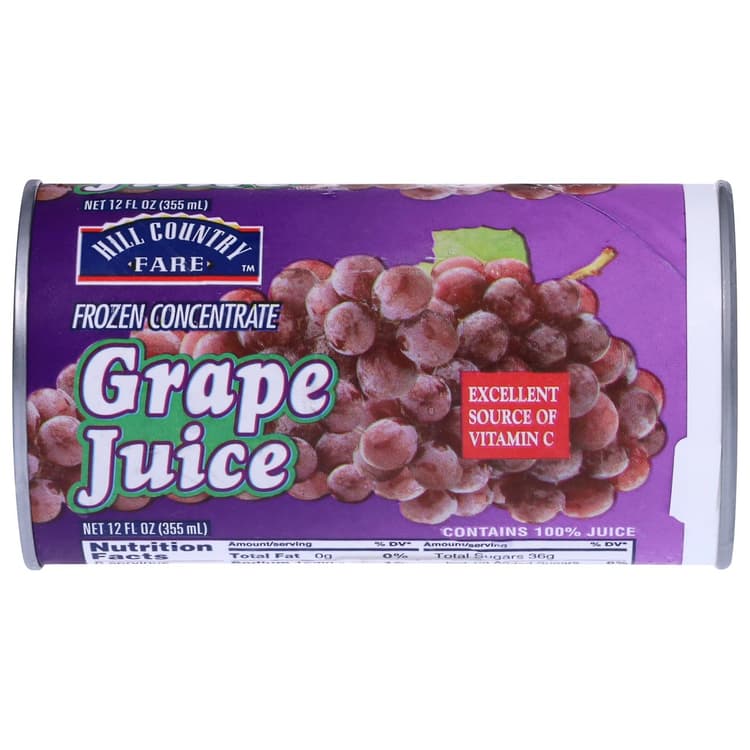 Hill Country Fare  100% Grape Juice