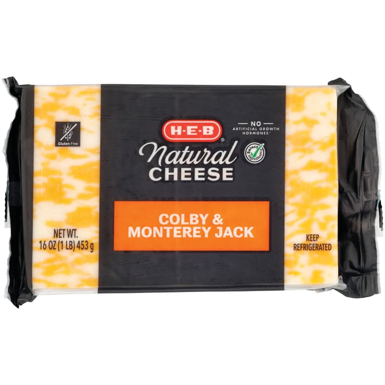 H-E-B Colby & Monterey Jack Cheese