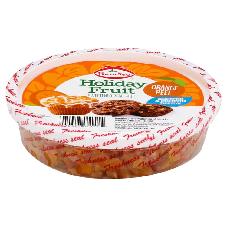 Paradise Diced Candied Orange Peel