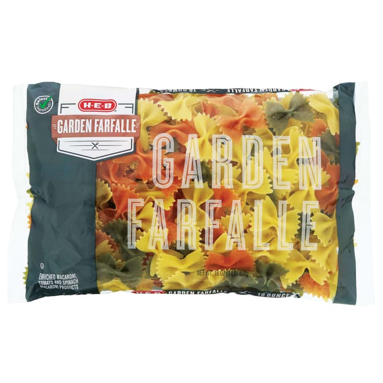 H-E-B Garden Farfalle Pasta Noodles