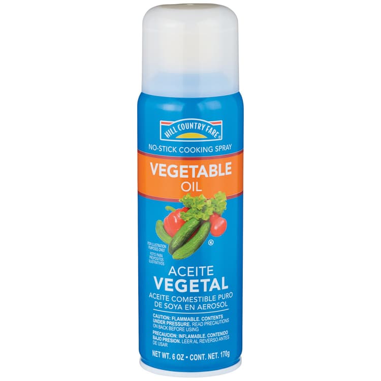 Hill Country Fare Vegetable Oil No-Stick Cooking Spray