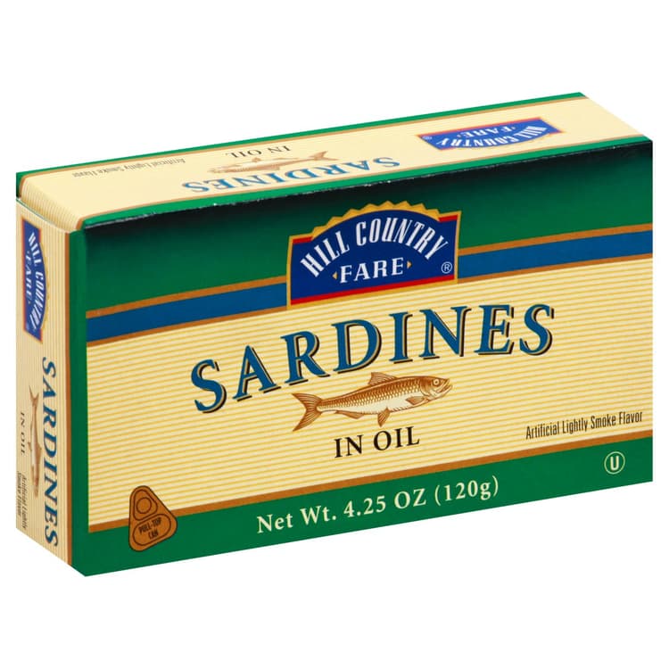 Hill Country Fare Sardines In Oil Lightly Smoked