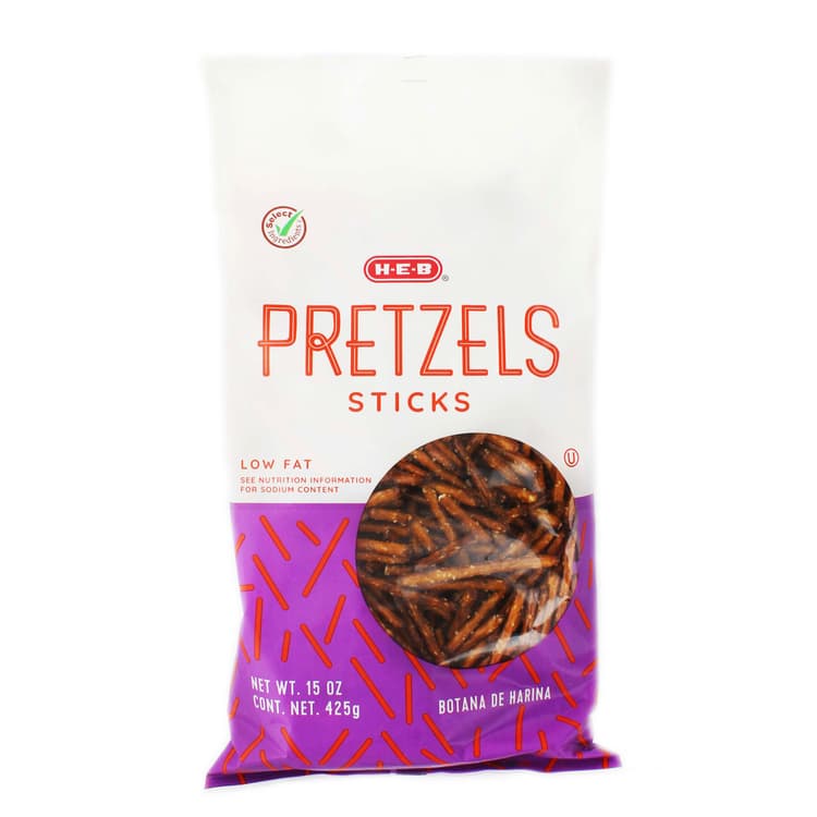H-E-B Low Fat Pretzel