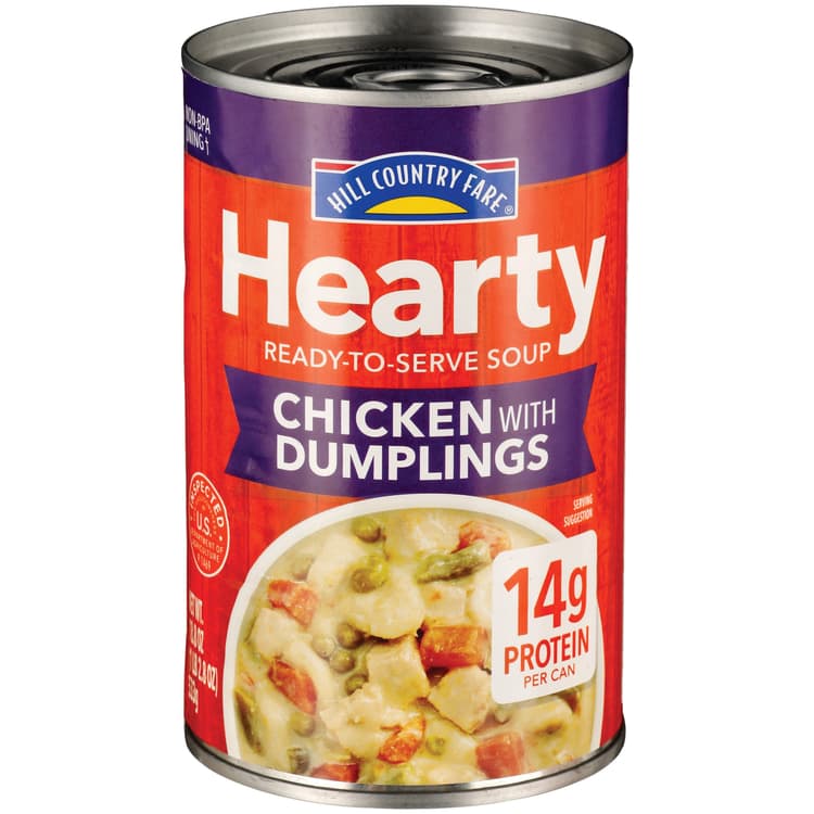 Hill Country Fare Hearty Chicken With Dumpling Soup