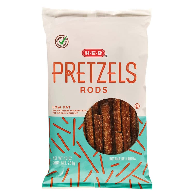 H-E-B Low Fat Pretzel Rods
