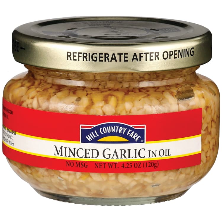Hill Country Fare Minced Garlic In Oil