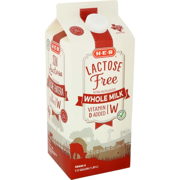 H-E-B Lactose Free Ultra Pasteurized Whole Milk
