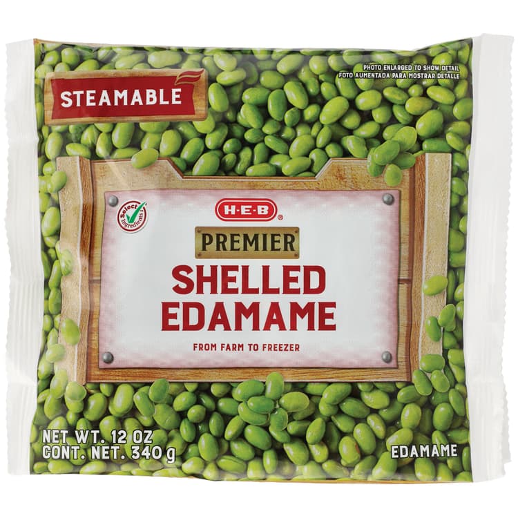 H-E-B  Steamable Shelled Edamame Soybean