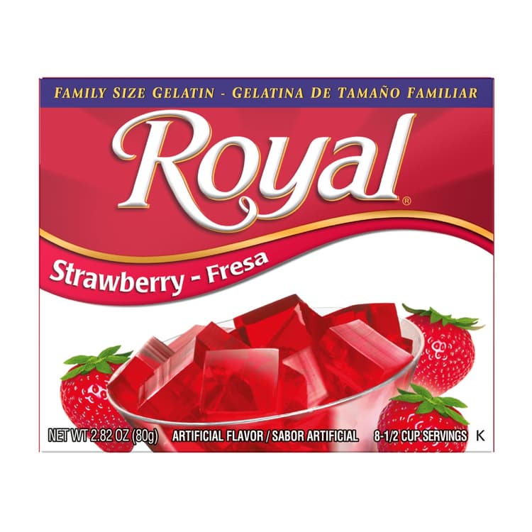 Royal Strawberry Gelatin Mix