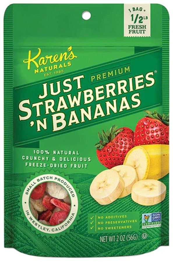 Karen'S Naturals Just Strawberries 'N Bananas