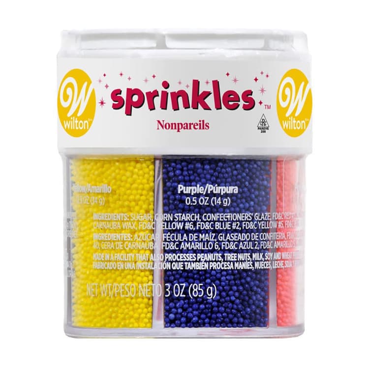 Wilton Nonpareils 6-Cell Sprinkles