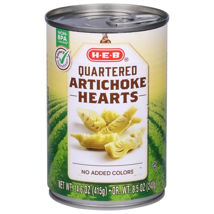 H-E-B Quartered Artichoke Hearts