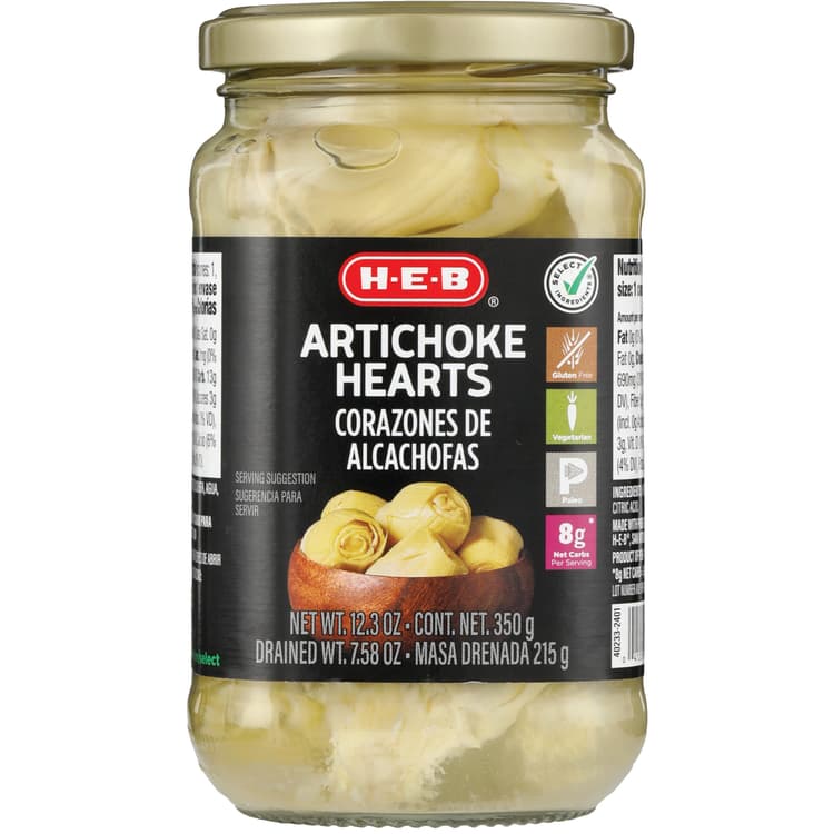 H-E-B Artichoke Hearts