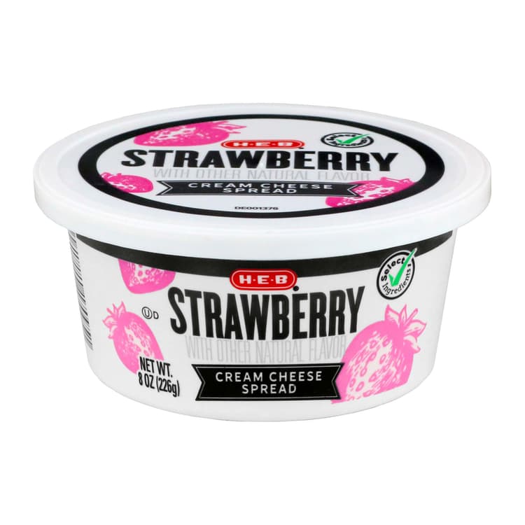 H‑E‑B Select Ingredients Strawberry Cream Cheese Spread
