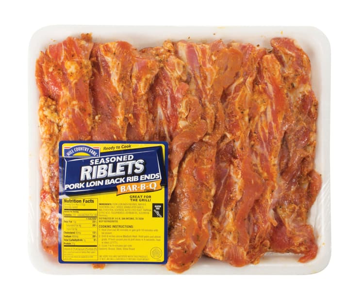 Hill Country Fare Pork Riblets With Bar-B-Q Seasoning