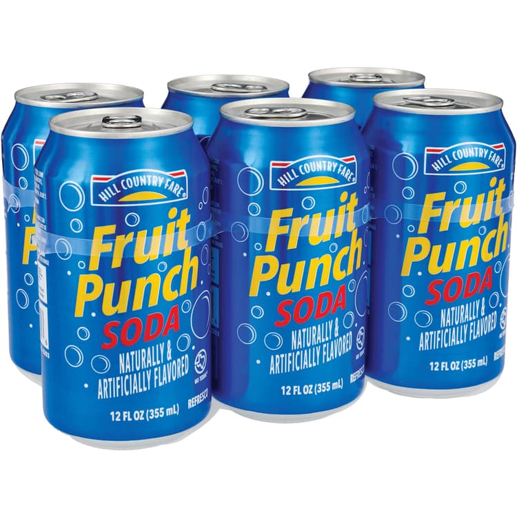 Hill Country Fare Fruit Punch Soda