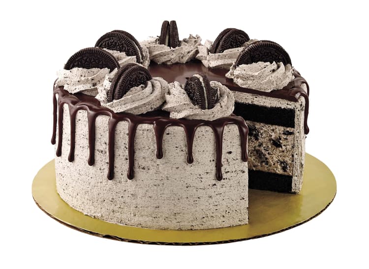H-E-B Bakery Chocolate & Cookies & Cream Ice Cream Cake