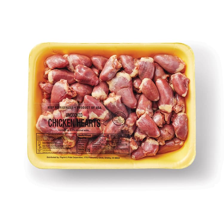 Fresh Chicken Hearts