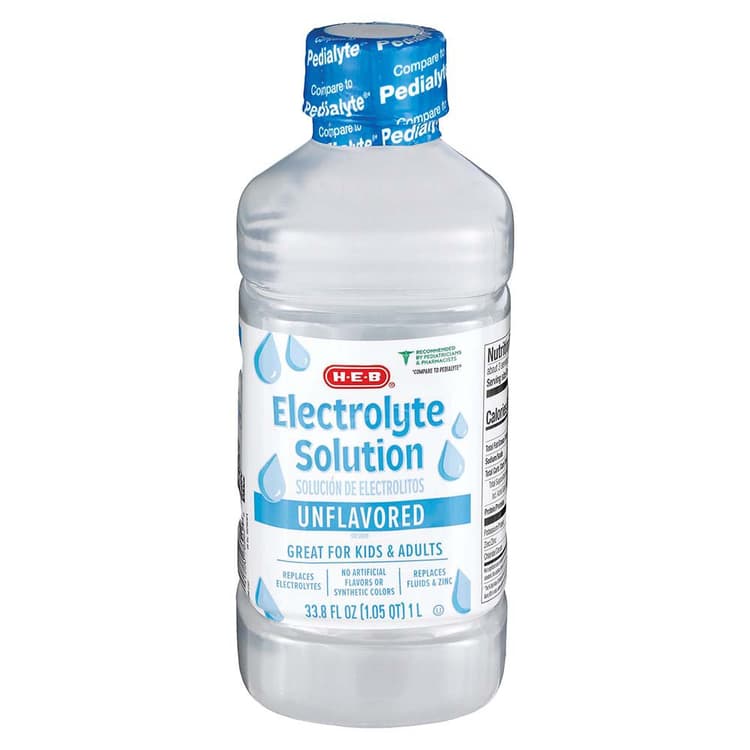 H-E-B Electrolyte Solution – Unflavored