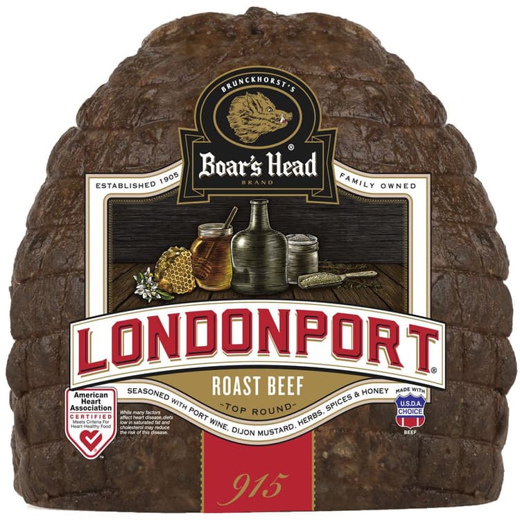 Boar'S Head Londonport Top Round Roast Beef