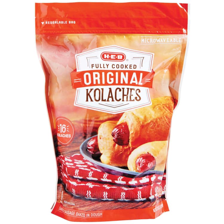 H-E-B Fully Cooked  Kolaches - Sausage