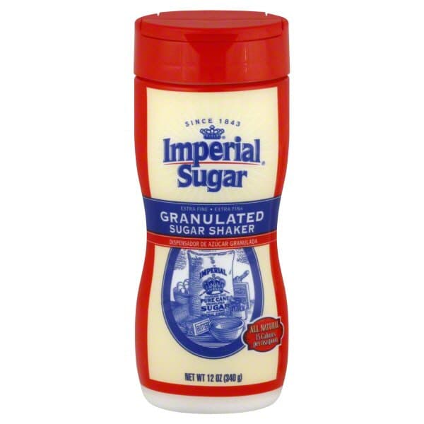 Imperial Sugar Extra Fine Granulated Sugar Shaker
