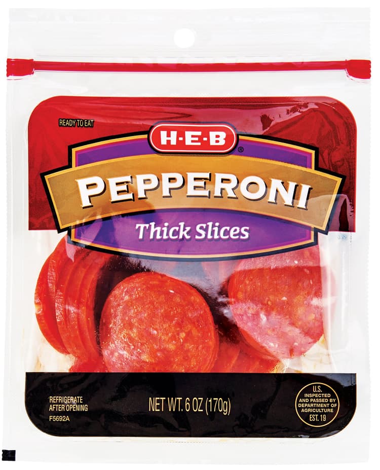 H-E-B Thick Pepperoni