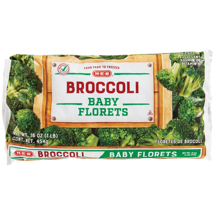 H-E-B  Baby Broccoli Florets