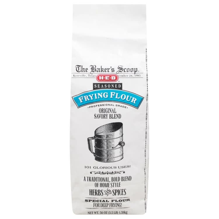 H-E-B The Baker'S Scoop Seasoned Frying Flour